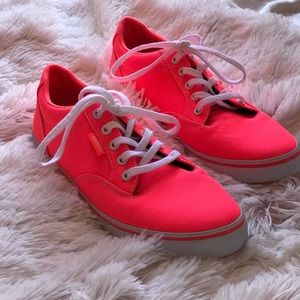 Neon pink vans size 6